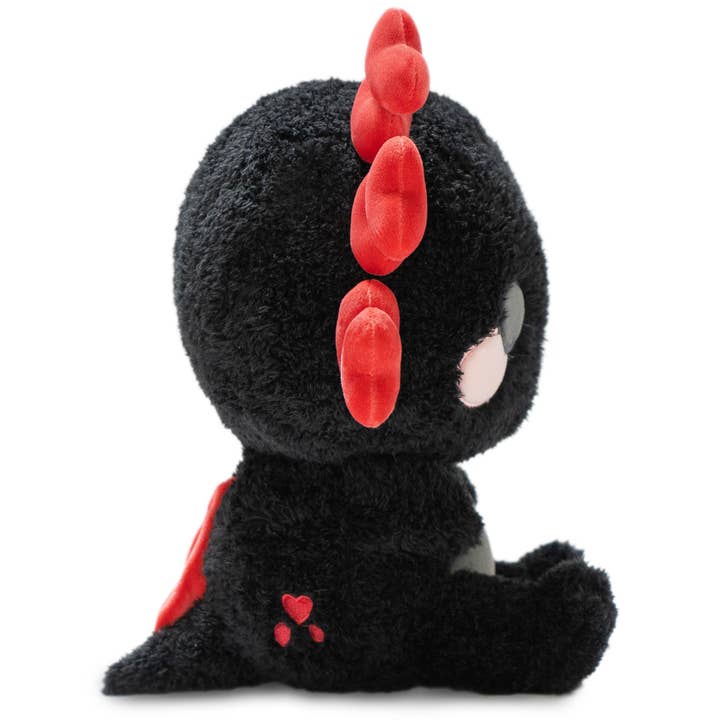 Cuddle Barn, Inc. - Wholesale Stuffed/Plush Toy - Kids & Baby - Nola the Nocturnal Axolotl (Cute Kawaii Black Red Soft Plush