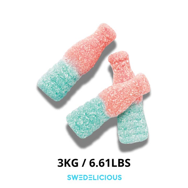 Fizzy Bottles - Swedish Candy - Pick & Mix for wholesale by Swedelicious - Swedish Candy