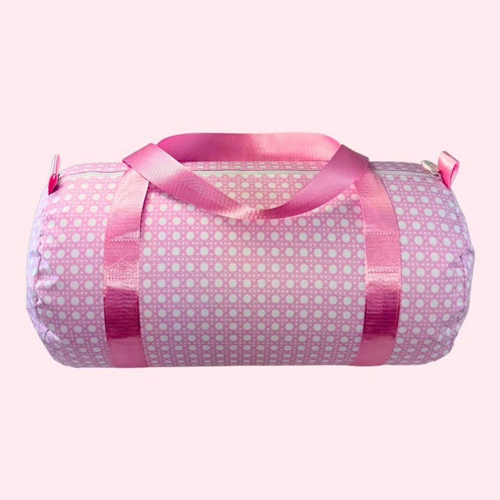 Pink Bungalow ~LIMPIABLE~ Bolsa duffel mediana | Menta para venta al por mayor de Mint