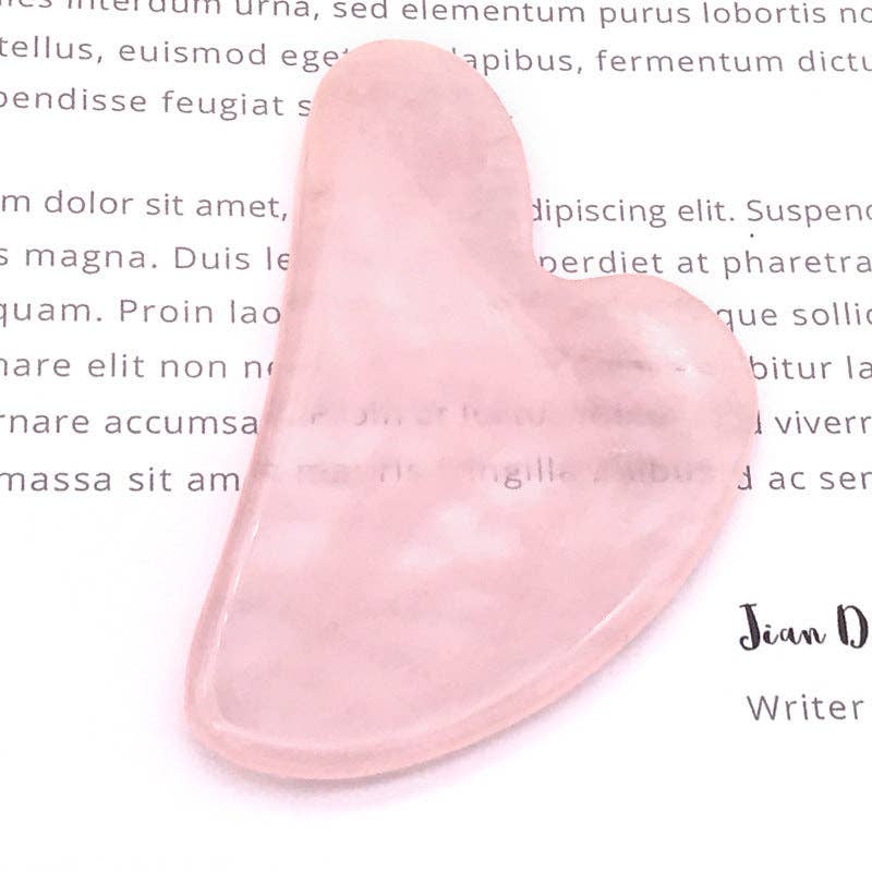 Moon Rituals - Wholesale Gua Sha Tool - Ethically Sourced Crystal Gua Sha Boards Crystal Gua Sha Scraping Massage Tools7