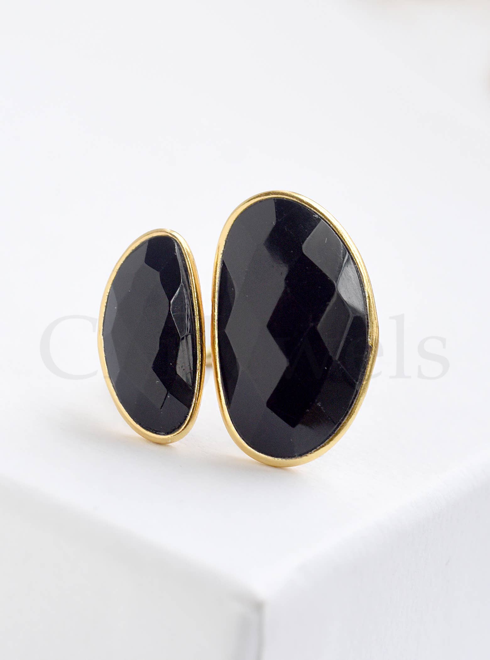 FELIX Z DESIGNS - Wholesale Cocktail/Statement Ring - 925 Silver Double Gemstone Ring5