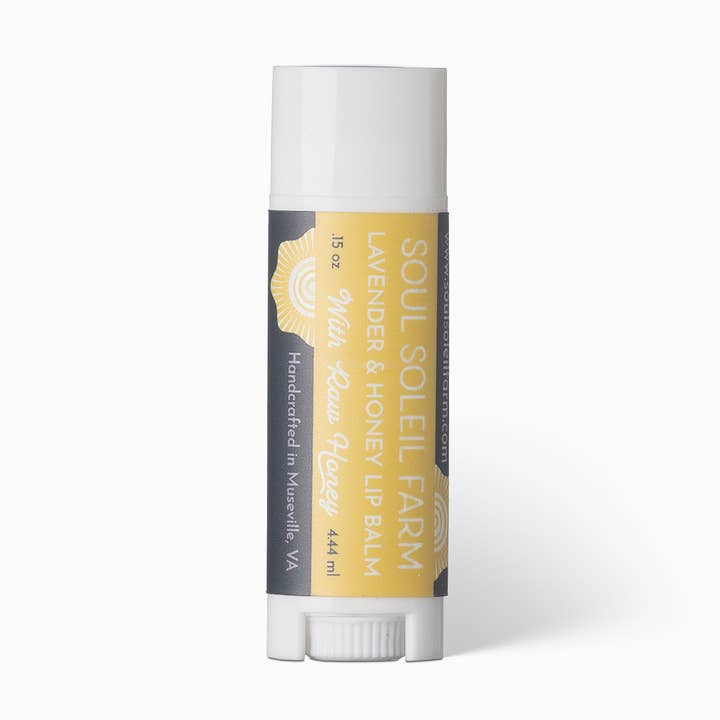 Lavender & Honey Lip Balm for wholesale by soulsoleilfarm