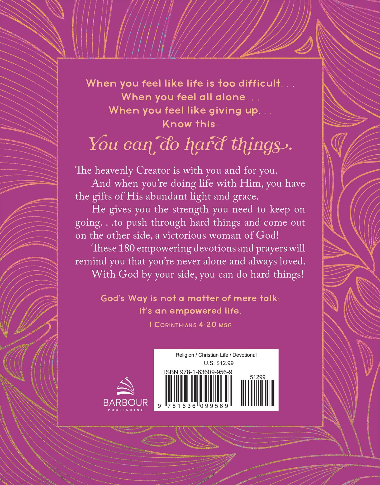Barbour Publishing, Inc. - Wholesale Religion - You Can Do Hard Things4