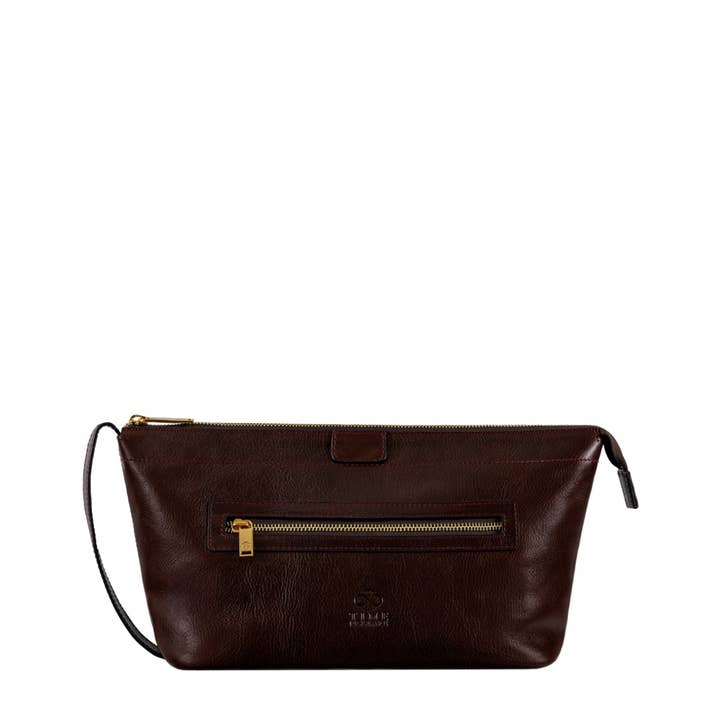 Time Resistance – Großhandel Schmink-/Kosmetiktasche – Leder-Kosmetiktasche Dopp-Kit - Ragtime