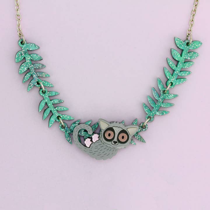 Bushbaby Single Necklace for wholesale by Little Moose
