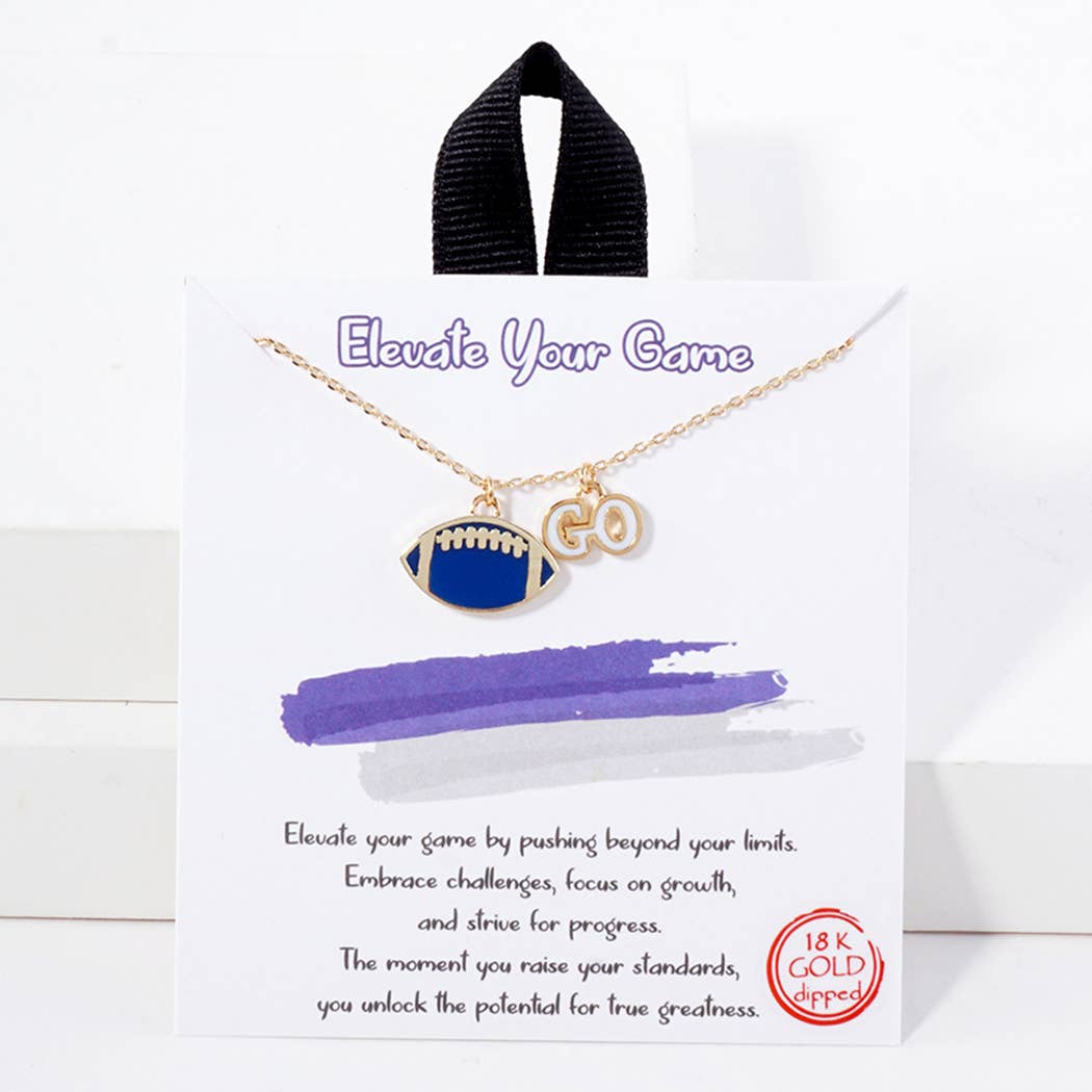 Fashion City – wholesale Hänge-/berlockhalsband – Fotbollstema Designad Hängsmycke Halsband13