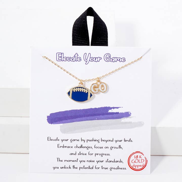 Fashion City – wholesale Hänge-/berlockhalsband – Fotbollstema Designad Hängsmycke Halsband13