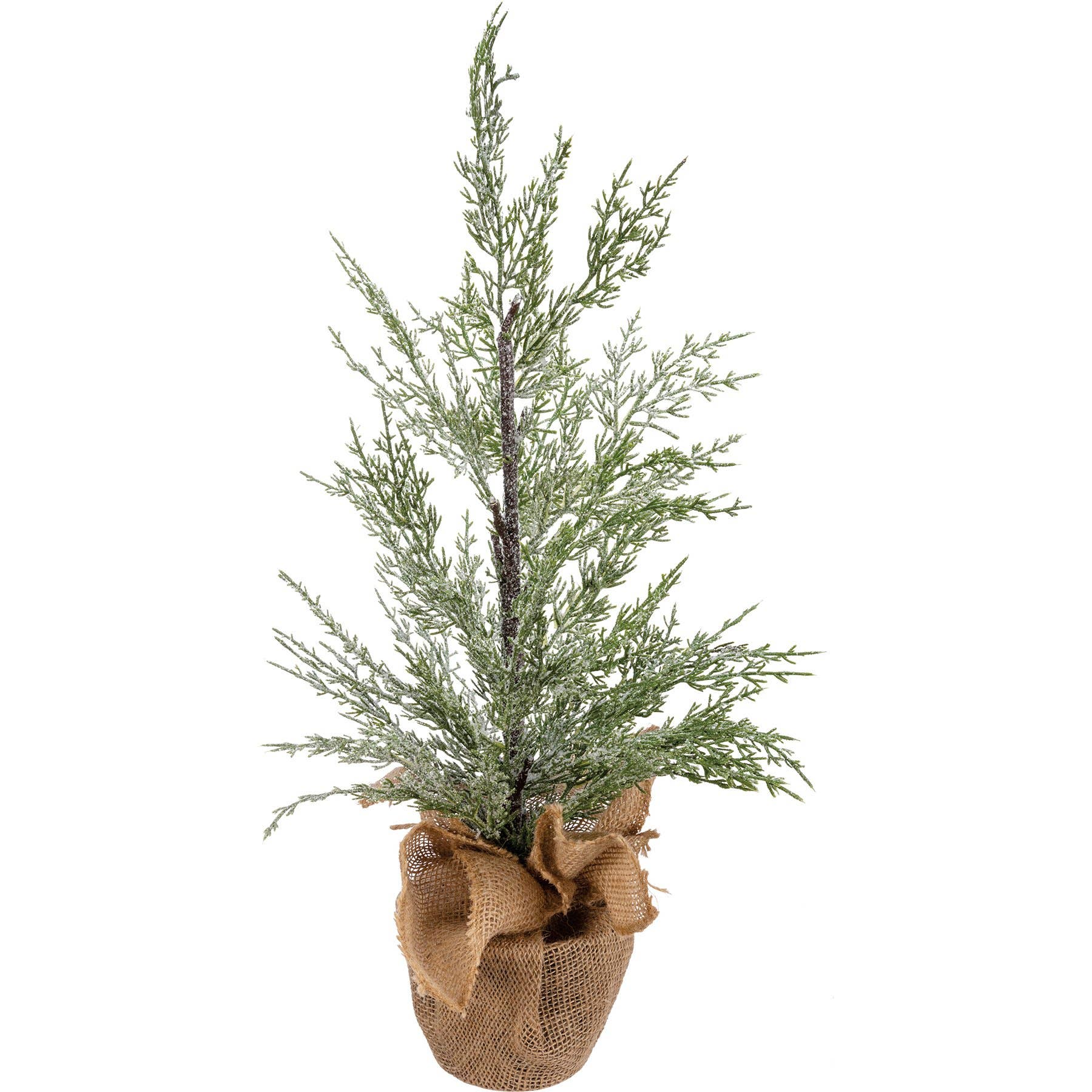Primitives by Kathy - Wholesale Artificial Christmas Tree - Potted Cedar Medium Tree1