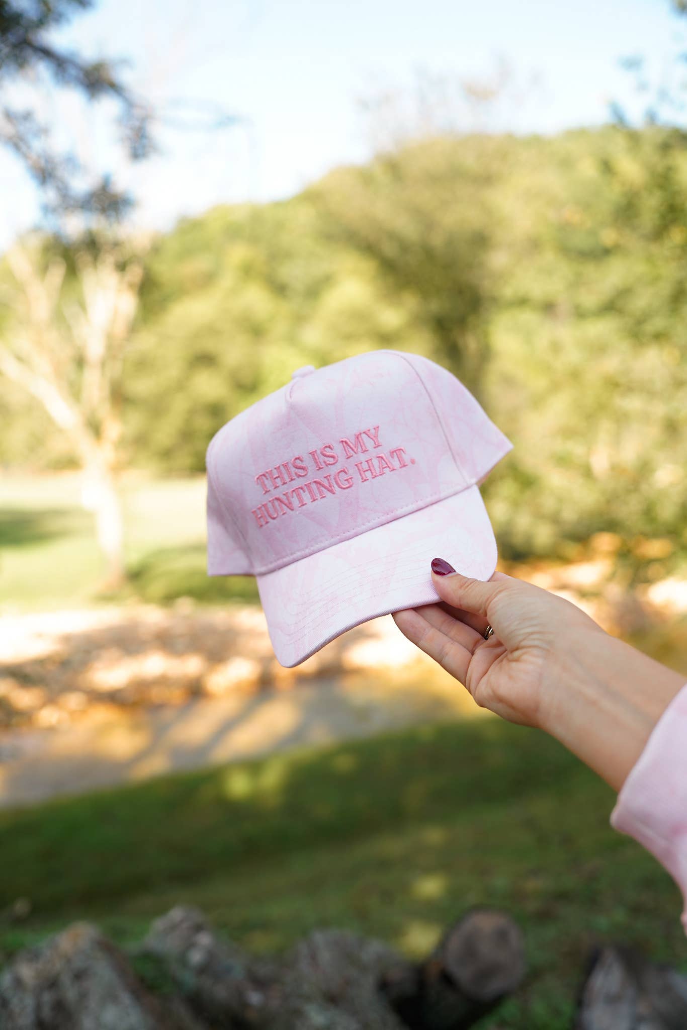 KENZKUSTOMZ - Vente Casquette de camionneur – femme - Ceci est mon chapeau de chasse. - Casquette camionneur camouflage