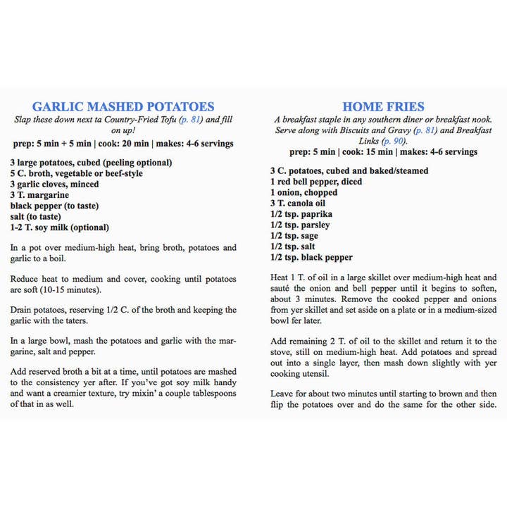 Microcosm Publishing & Distribution - Vente Cuisine et gastronomie - Hot Damn & Hell Yeah : Tex-Mex végétalien et repas du sud7