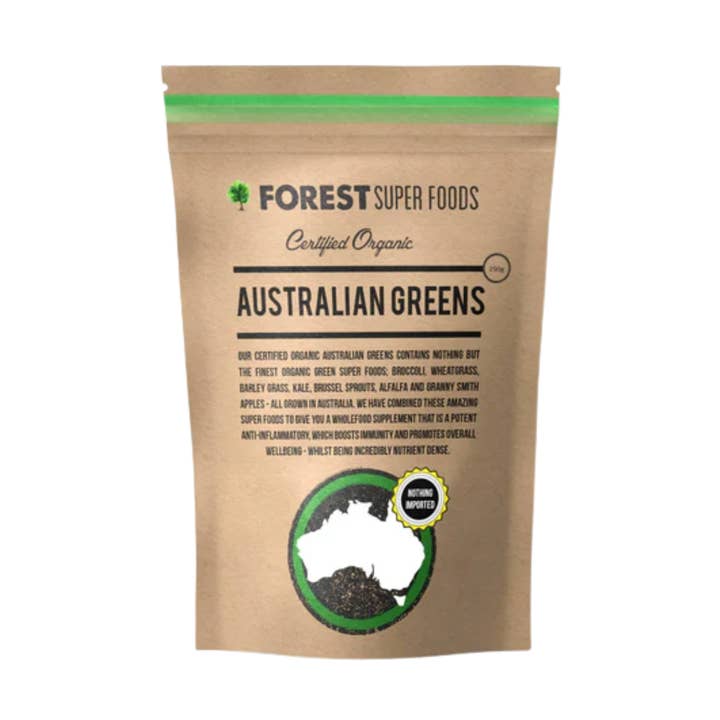 Australische Grüne Vollwertkapseln für den Großhandel von Forest Super Foods