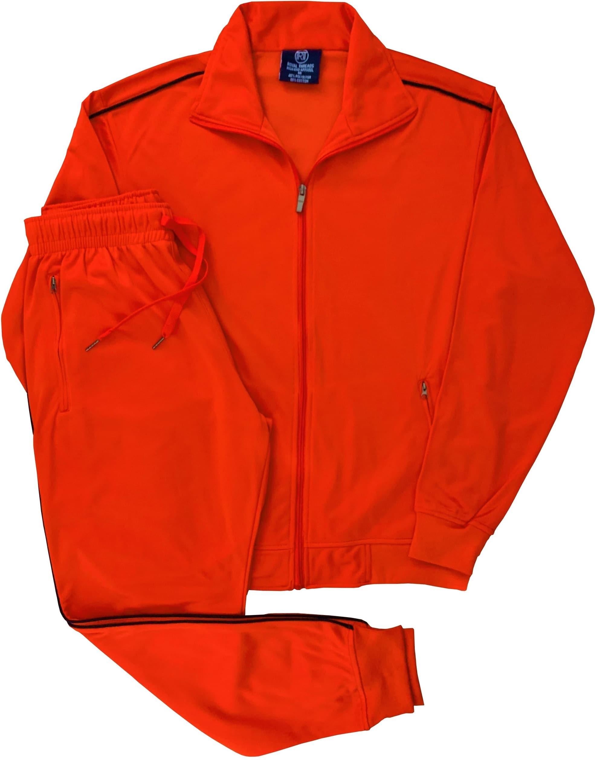 Royal Threads - Wholesale Tracksuit - Men's - Men's 2-piece Classic Solid Plain Jogger Tracksuit8