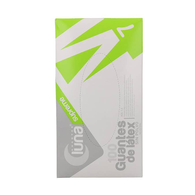 SUBLIME BEAUTY WHOLESALER SL - Wholesale Gloves - Unisex - Luna Latex Gloves 100 U S/Medium Powder0