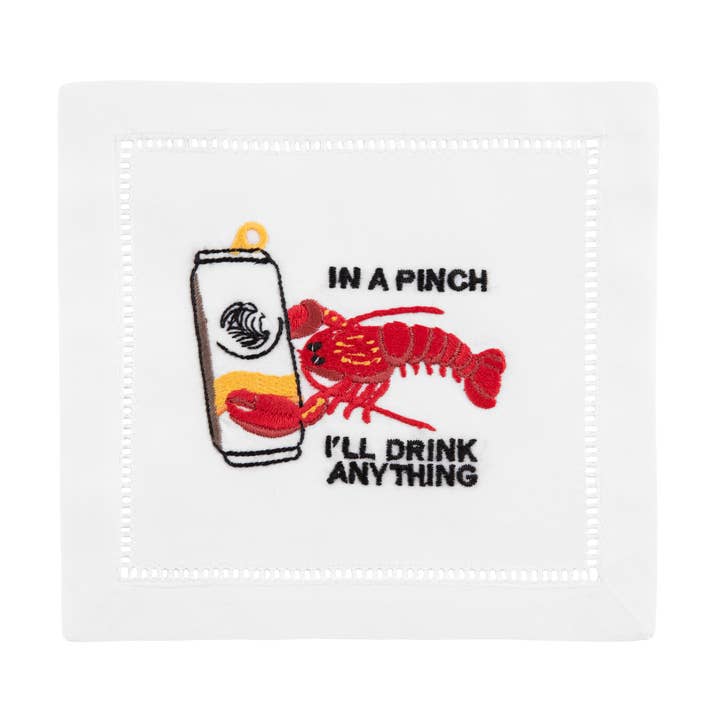 Guardanapos de coquetel de lagosta por atacado de August Morgan