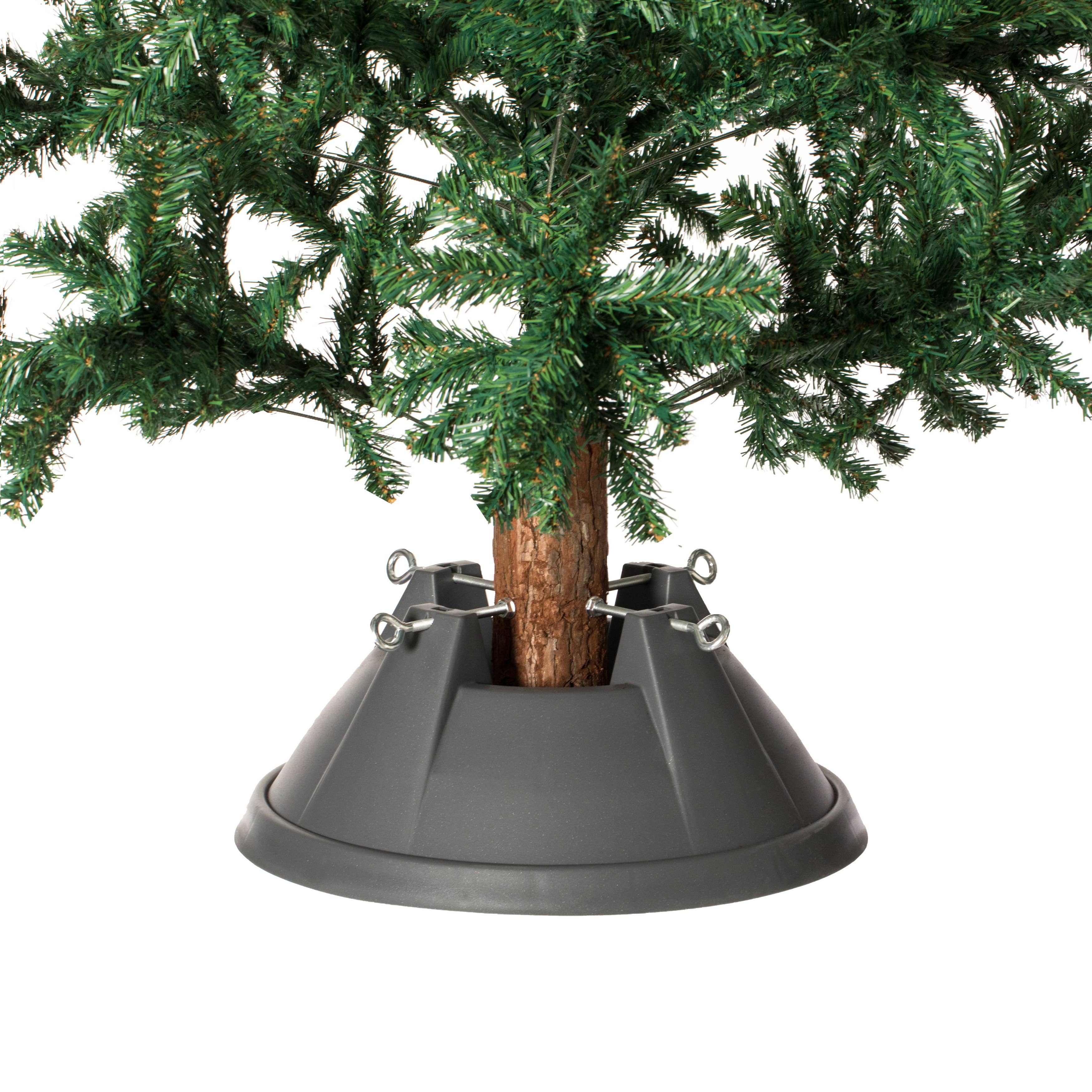Quickway Imports - Vente Décoration de Noël - Support de sapin de Noël avec fermeture à vis, plastique7