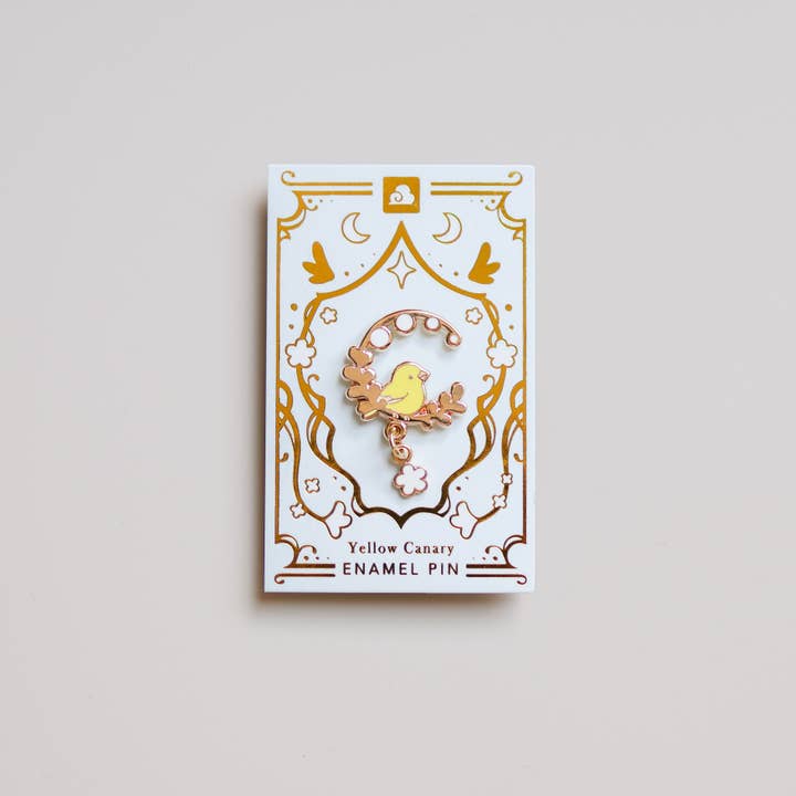 Thousand Skies - Wholesale Lapel Pin/Button - Limited Edition - Yellow Canary Pin