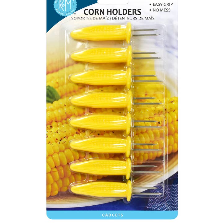 R&M International - Wholesale Corn Holders/Tools - Jumbo Corn Holders S/8 Carded0