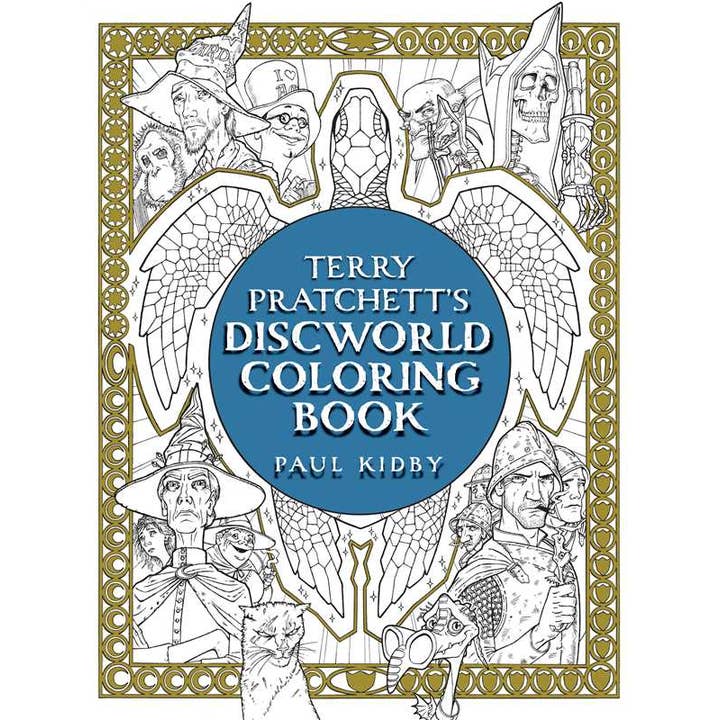 Terry Pratchett's Discworld Coloring Book by Terry Pratchett for wholesale by Simon & Schuster