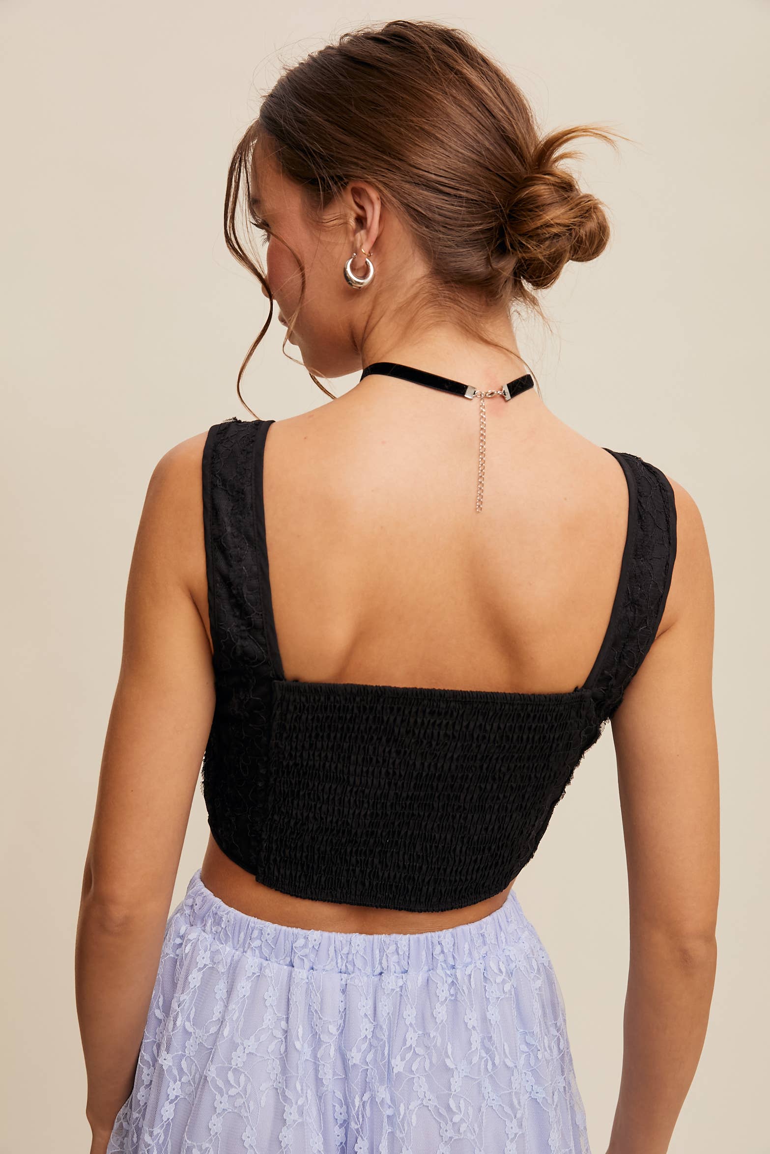 Listicle - Wholesale Korset - Dames - Vetersluiting Corset Crop Top4