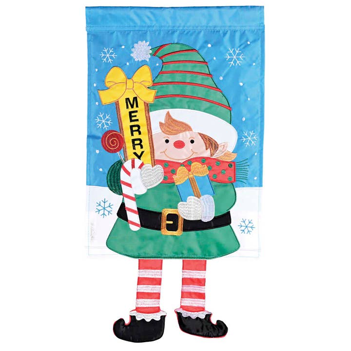 Large Crazy Leg Elf Welcome for wholesale by Magnolia