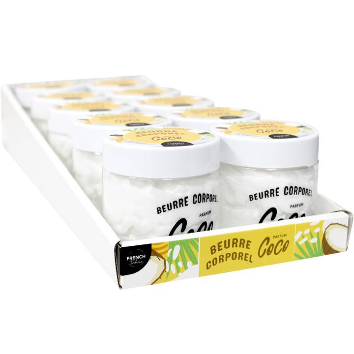 Vispat kroppssmör med kokosdoft – 190 ml – FRENCH TENDANCE för wholesale av FRENCH TENDANCE