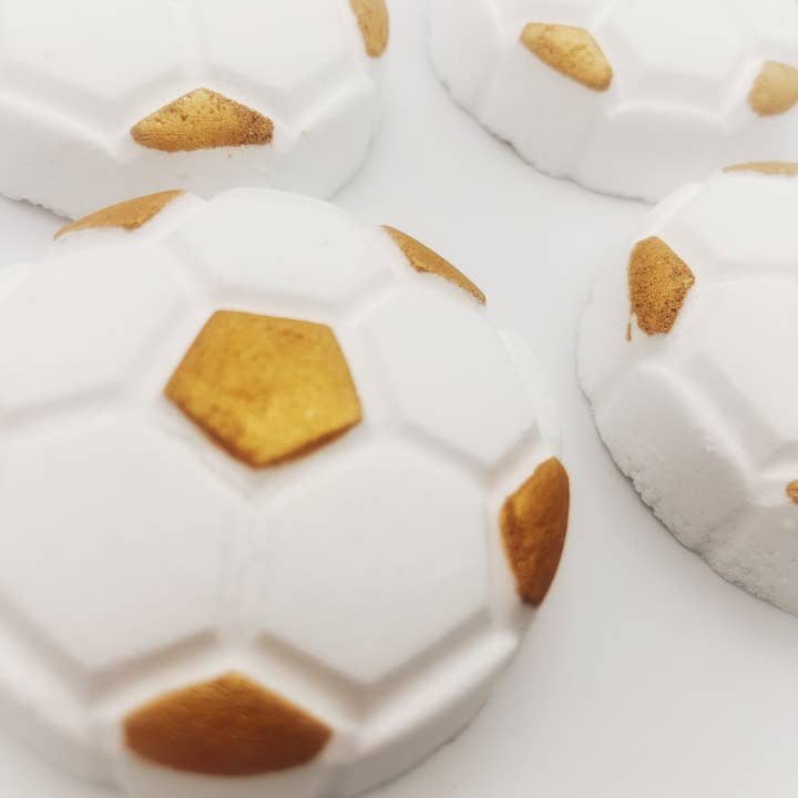 Fodbold badebombe for engroshandel hos Zec secret creations