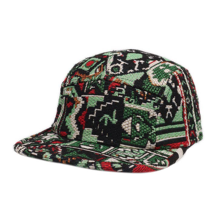 HATPHILE - Wholesale Flat Brim Cap - Unisex - HatPhile Chenille Thick Fabric 5-Panel Hat