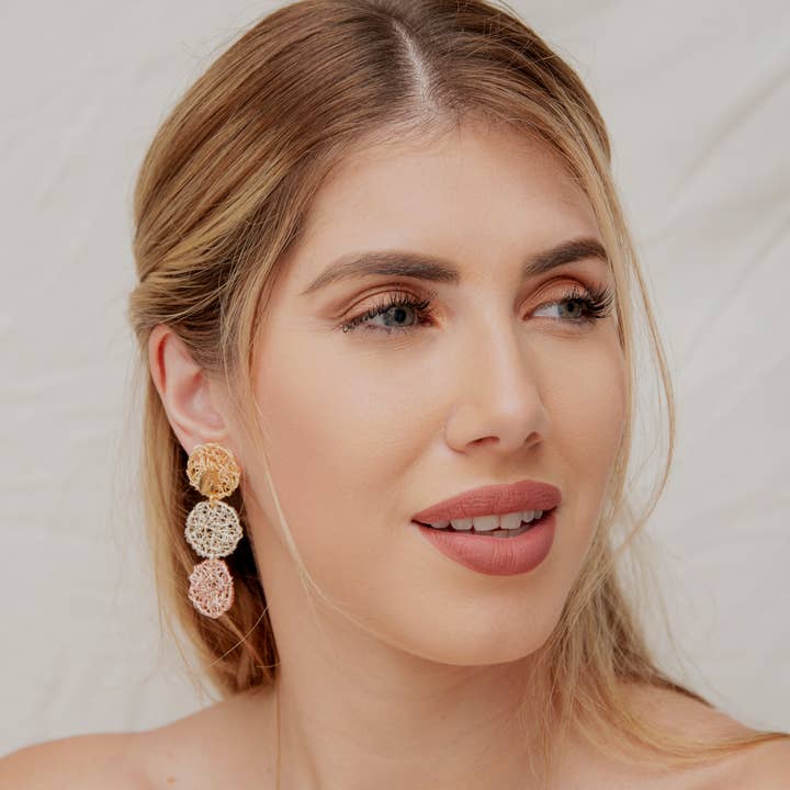 Triple-Curl örhängen för wholesale av Valentina