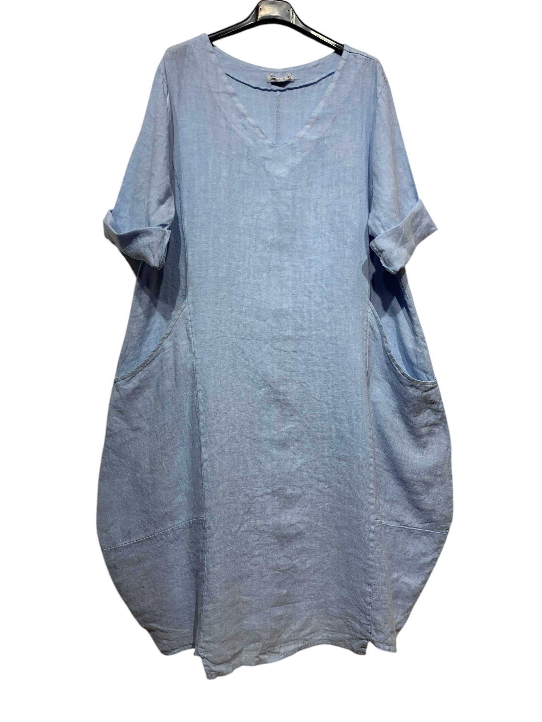 LINEN & COTTON HOUSE – wholesale Dress – Women's – 277 DRESS IN LINEN SPRING SUMMER CLOTHING60