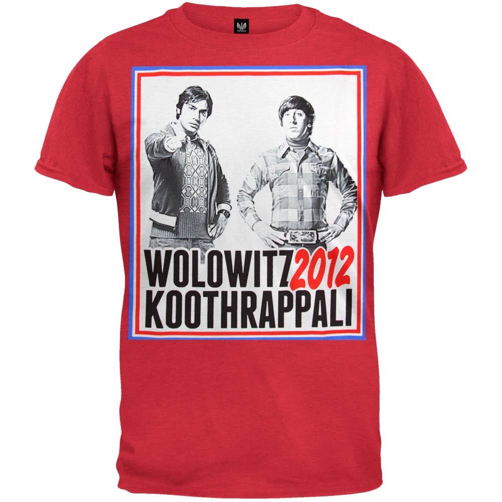 Official Store - Vendita all'ingrosso Maglietta serigrafata - Uomo - Big Bang Theory - Elezioni 2012 Maglietta Premium Morbida da Uomo0