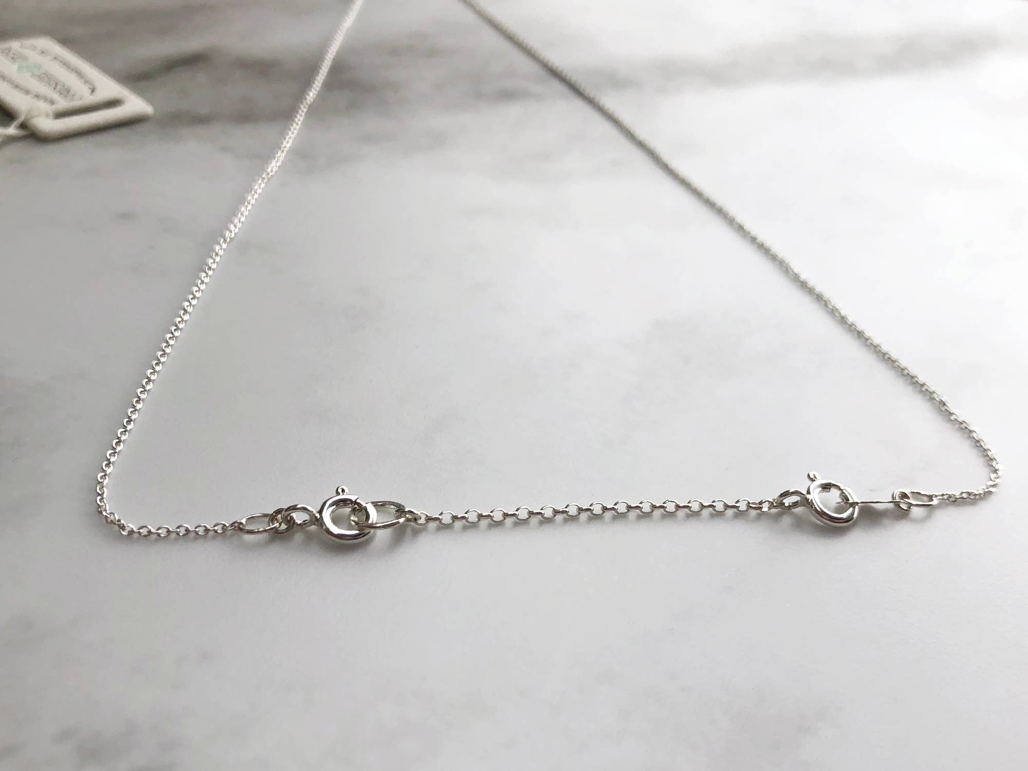 Freshie & Zero - Wholesale Link & Chain Necklace - 2" Rollie Chain Extender | sterling silver or gold filled3