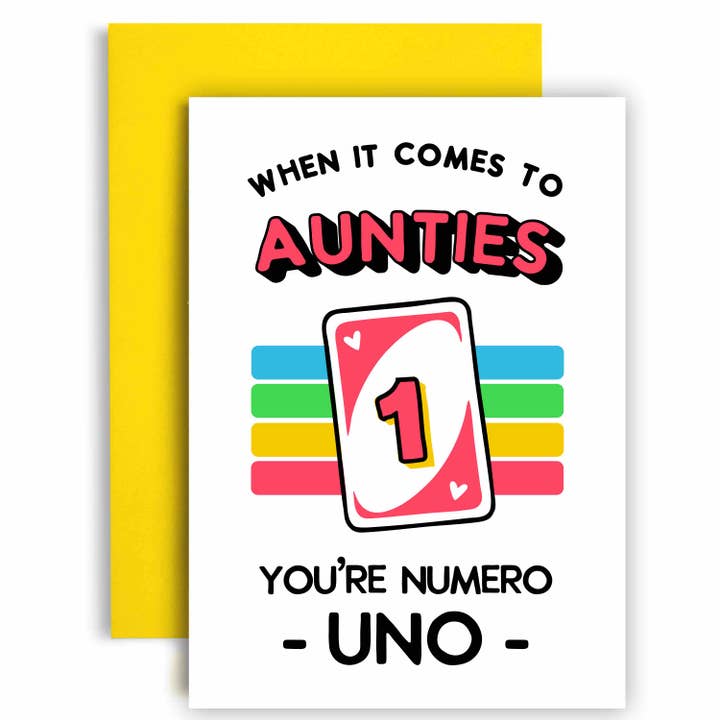 You're Numero Uno Game Birthday Card for wholesale by Huxters