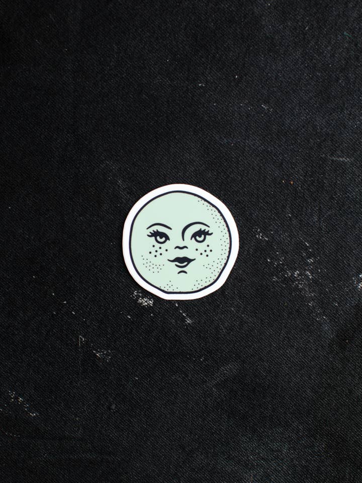 Blue Moon Sticker for wholesale by Houndstooth Design + Supply Co