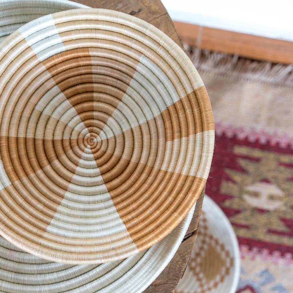 Villages Wholesale - Wholesale Decorative Plate/Dish/Bowl - Prism Handwoven Bowl (3 Colours) 3 Sizes14