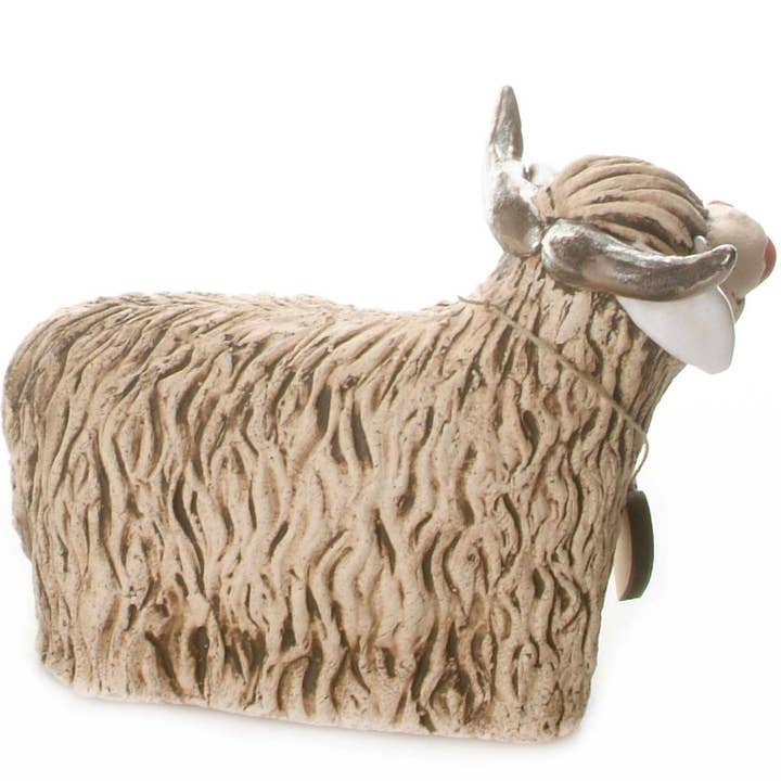 Enigma Supplies – wholesale Dekorativ statyett – Ko med blomma keramisk figur | Olika färger12