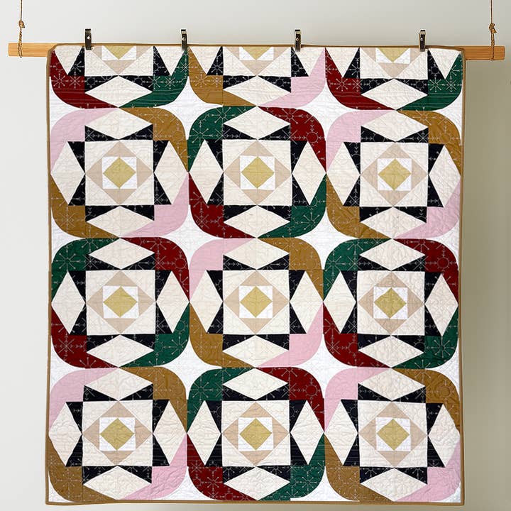 Quiltachusetts - Wholesale Quilt - Ginger Snaps Quilt Pattern3
