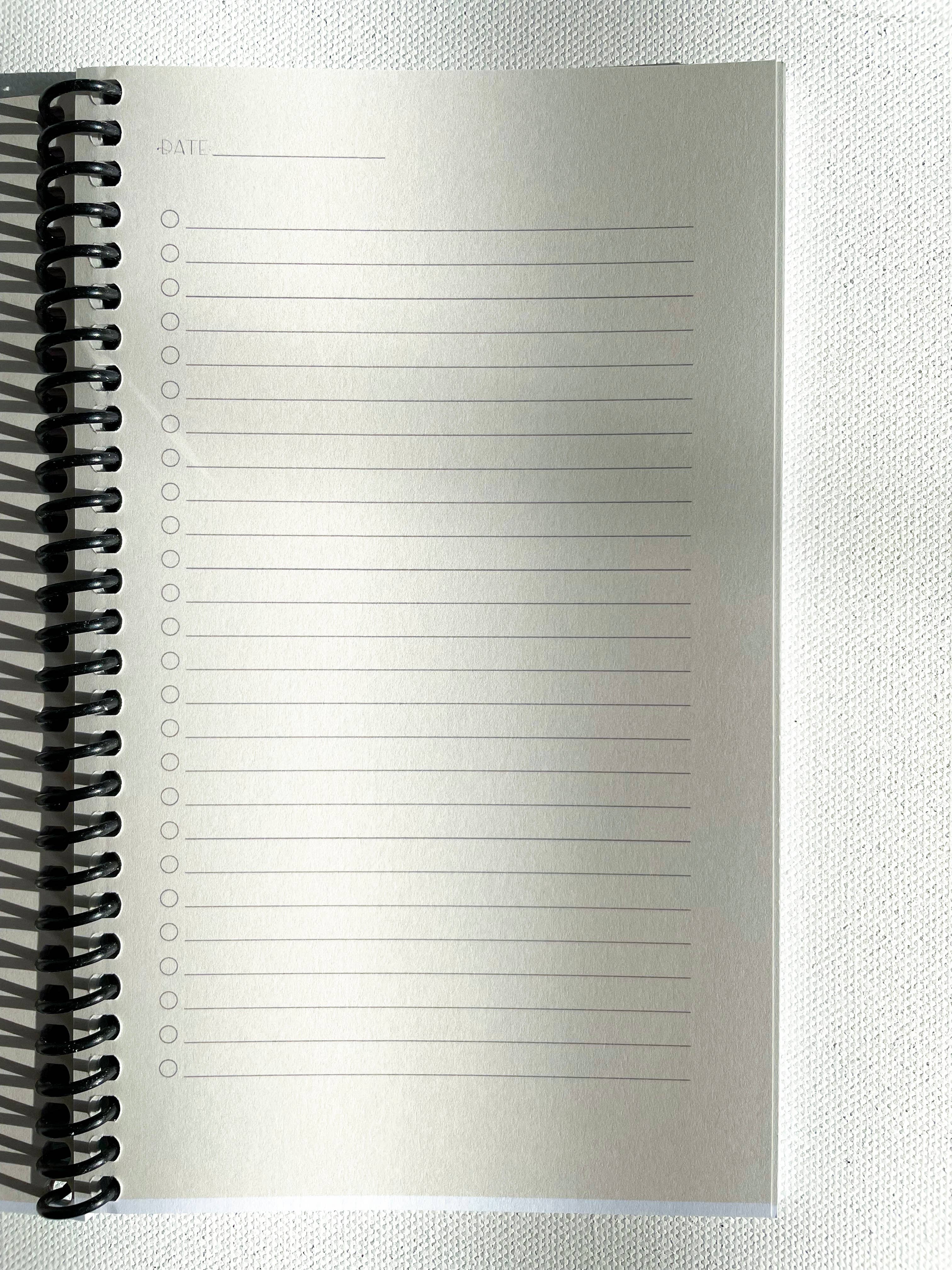 Happy Day Design Co. - Wholesale Notebook - To-Do List Gradient Notebook2