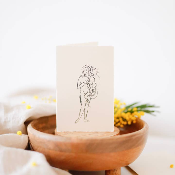 Sophie Amelia Creates - Wholesale Love Card - Venus in Love - Valentines card1