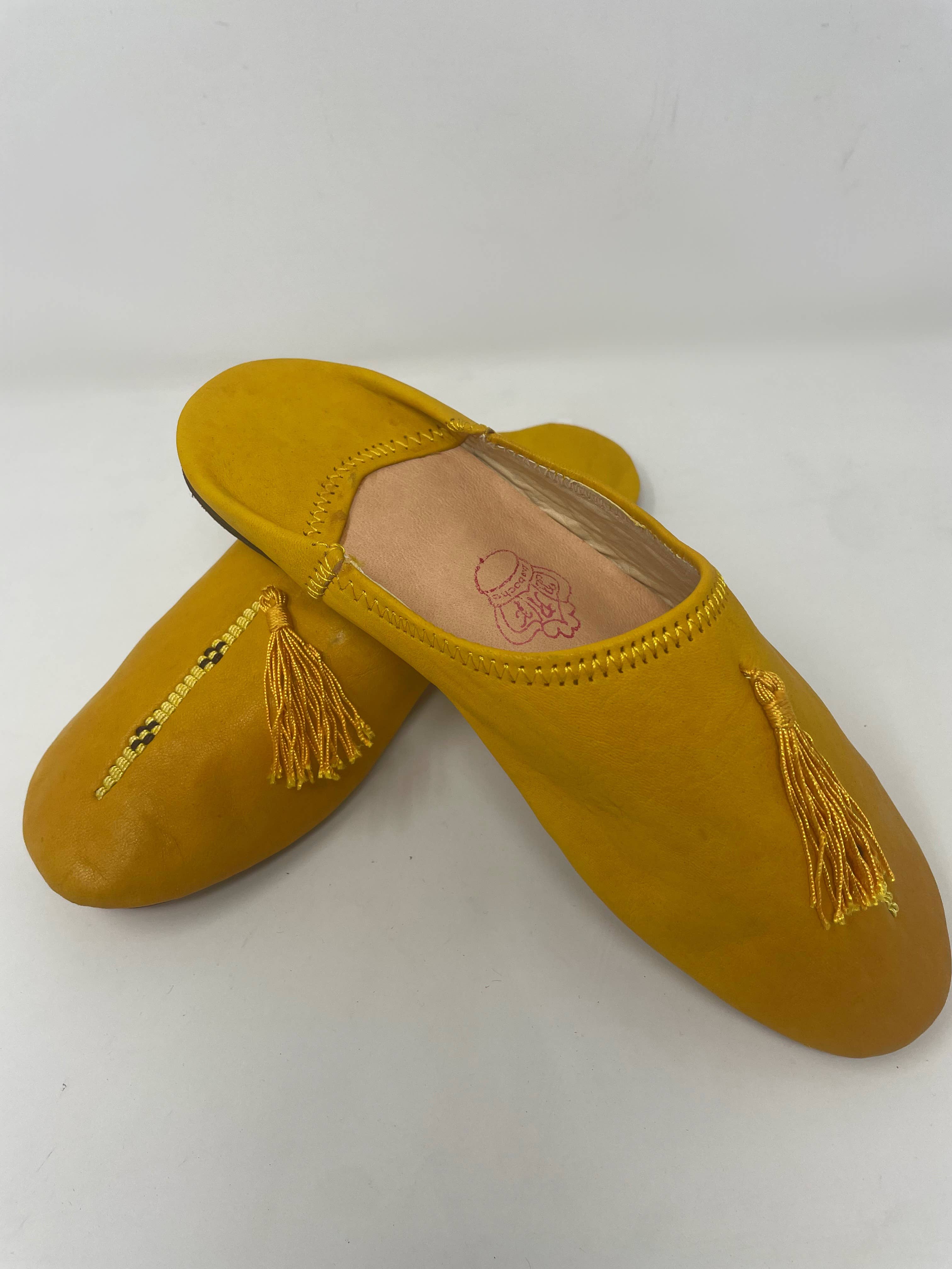 Nai Gifts - Wholesale Slippers - Women's - Genuine Tassel Leather Babouche Slipper 4