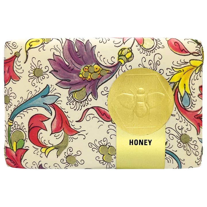 Honey House Naturals - Wholesale Bar Soap - Florentine Paper Wrapped Soap - 3.5 oz4