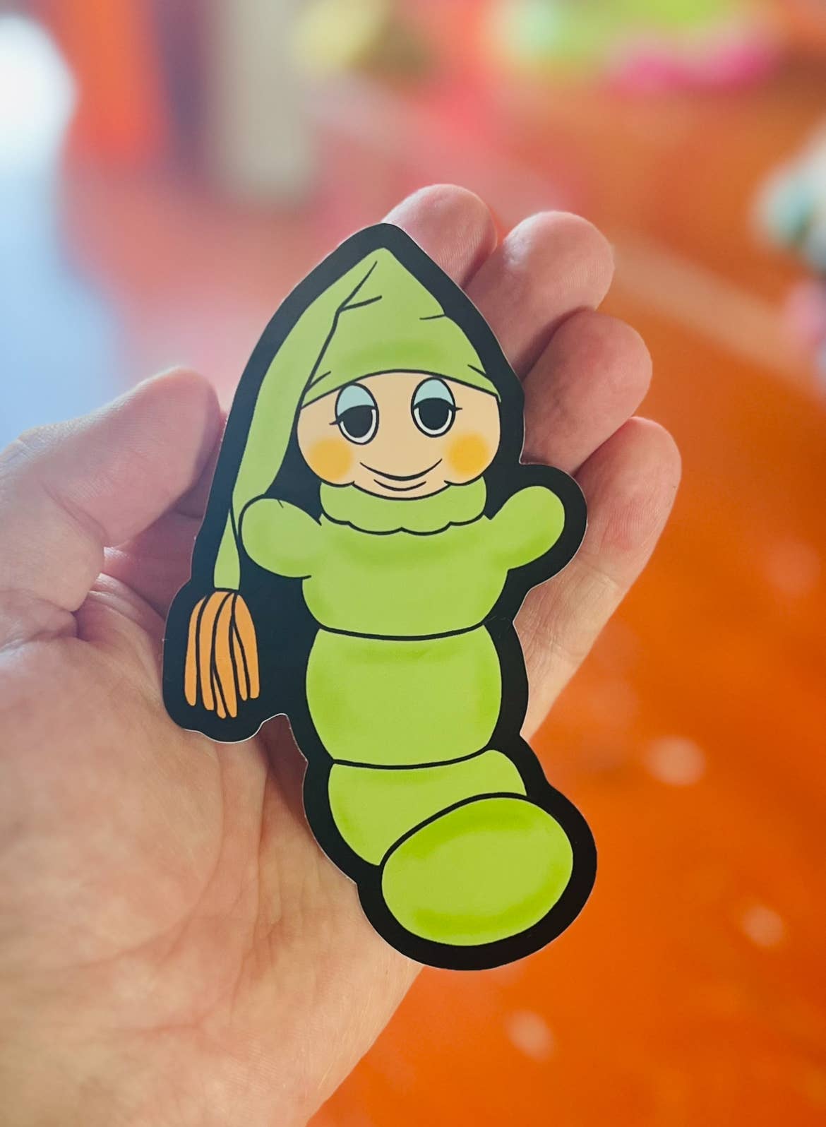 Bite Your Granny – wholesale Sticker – Glow Worm Vinyl Sticker 1