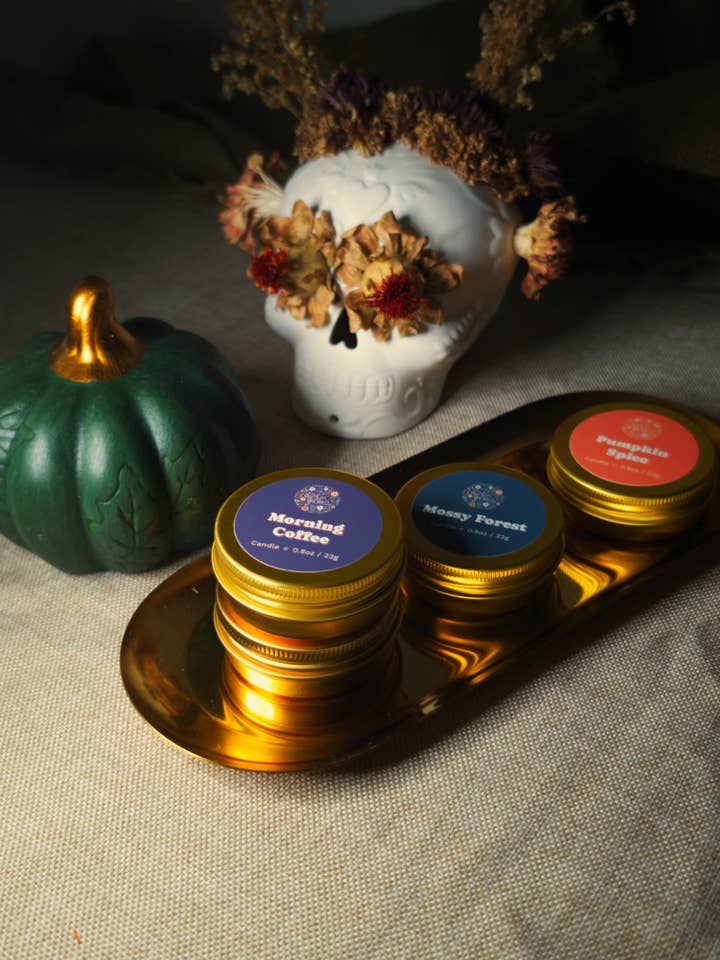 Fall Collection Candle Discovery Set for wholesale by The Darlin' Garden