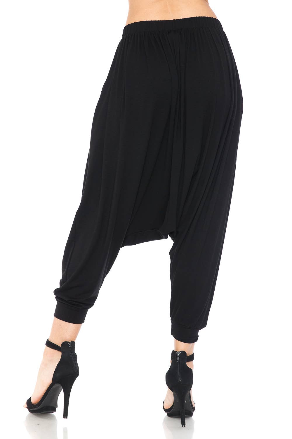 Allium - Wholesale Pants - Women's - Harem Pants with Elastic Waist/Pockets OPEN PACK8