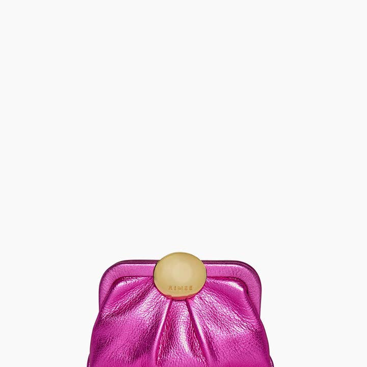 Metallic Power Pink Full Circle Micro Crossbody for wholesale on Faire3