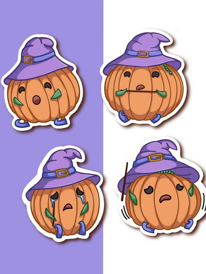 Pepon the Pumpkin Warlock - Sticker Set and other Purchase Wholesale peper harrow. Free Returns & Net 60 Terms on Faire trending on Faire.