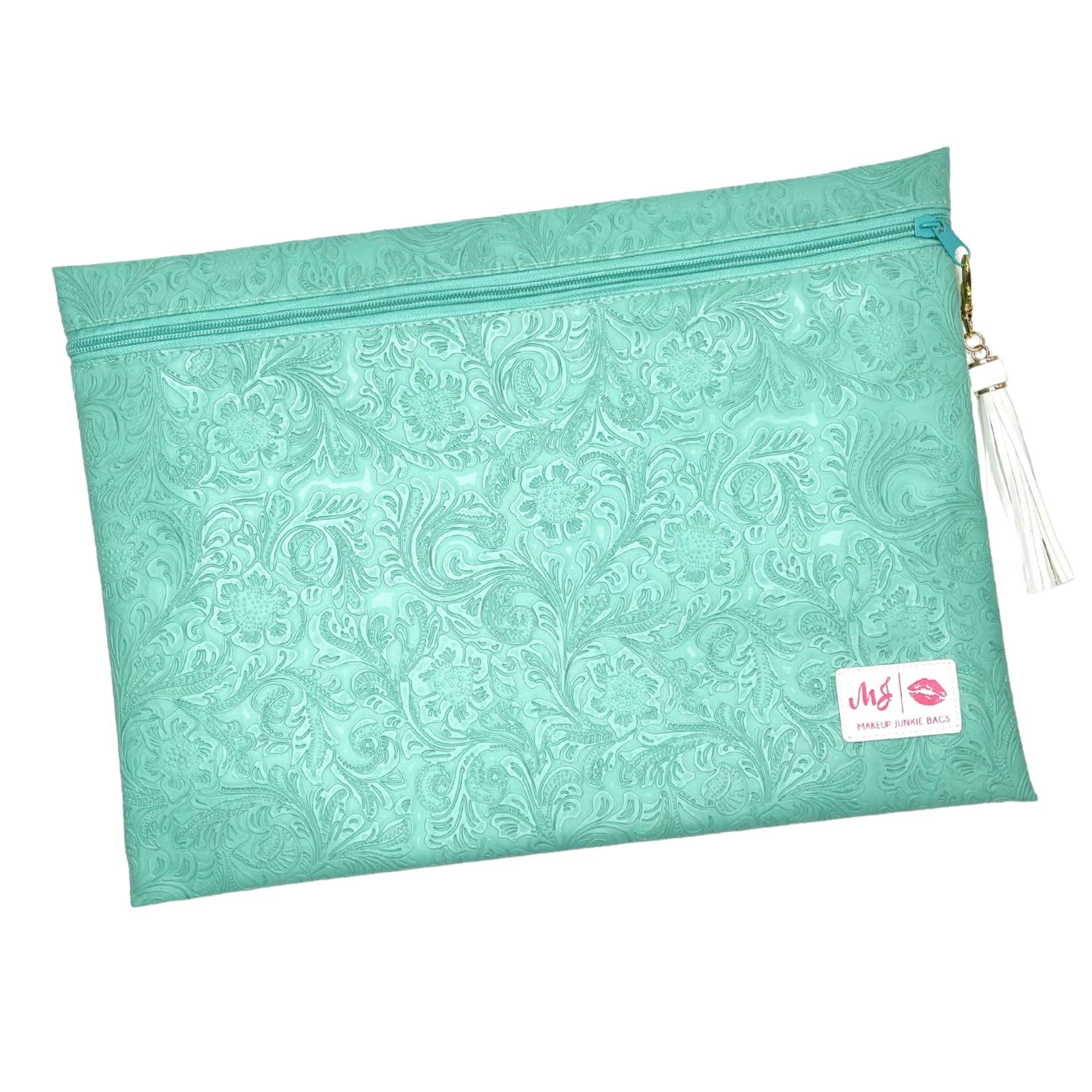 Makeup Junkie Bags - Wholesale Makeup/Cosmetic Bag - Mint to Be2