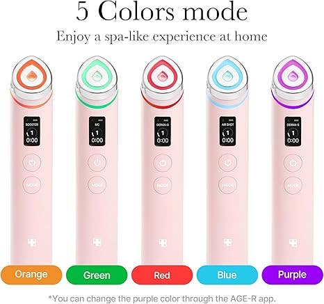Sol Beauty Lab – wholesale Electronic skincare device – Medicube Age-R Booster Pro Pink | 6-in-1 Real Glass Glow3