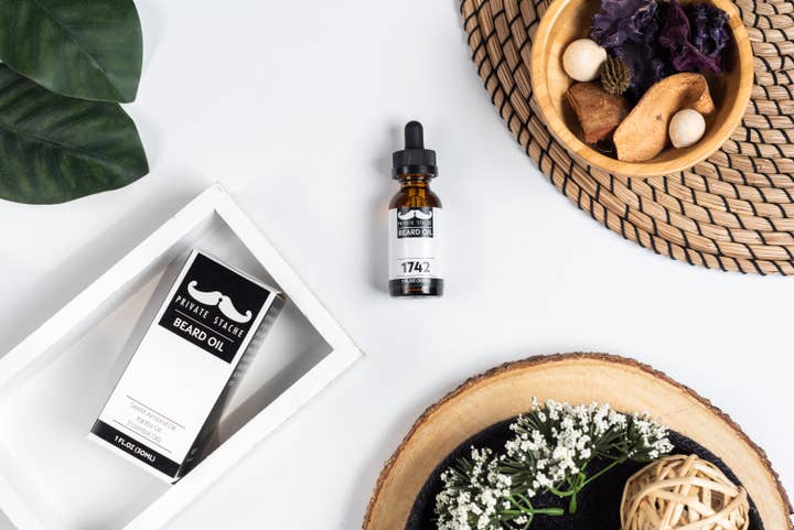 1742 Beard Oil for wholesale by Private Stache
