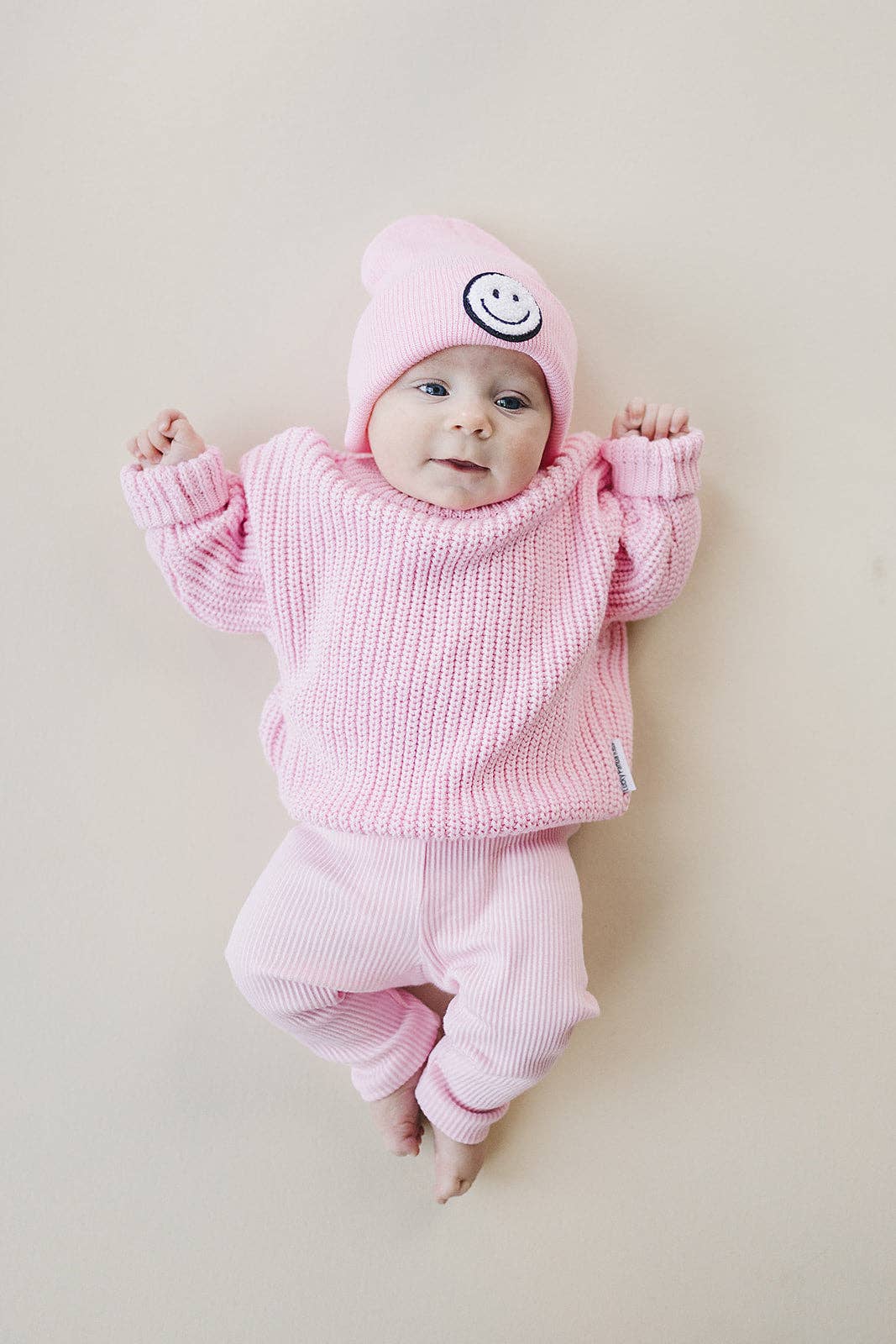Lucky Panda Kids - Wholesale Knit Sweater - Kids - Chunky Knit Sweater | Pink5