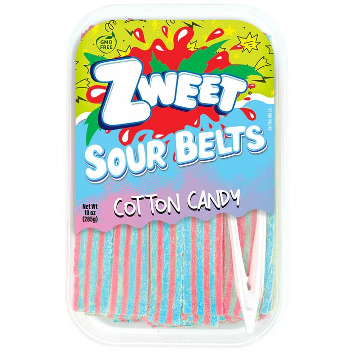Gotta Get It Gifts – Großhandel Bonbons – ZWEET SOUR BELT ZUCKERWATTE
